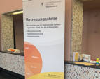 Messerollup und Werbegeschenke der Betreuungsstelle