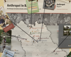 Landkarte von Bayern mit vielen Stellen und Informationen von Anthropoi